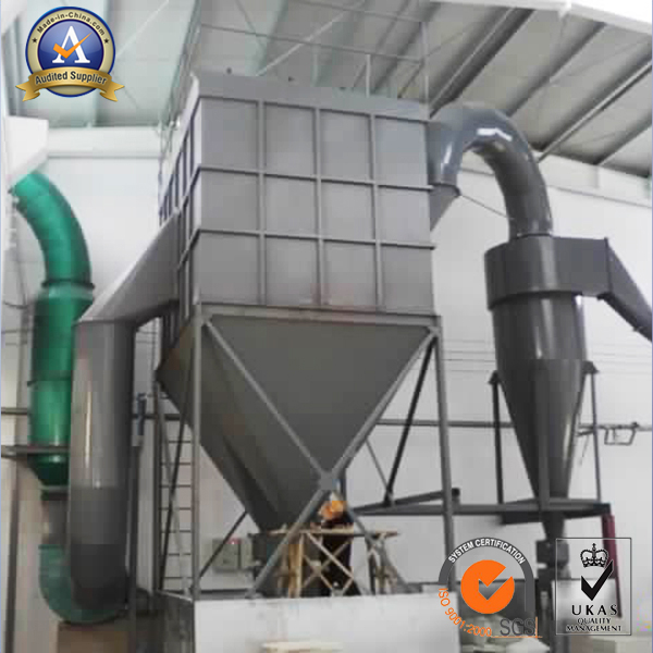 Metal Smelting Furnace Flue Gas Filter System Cyclone Filter With Bag