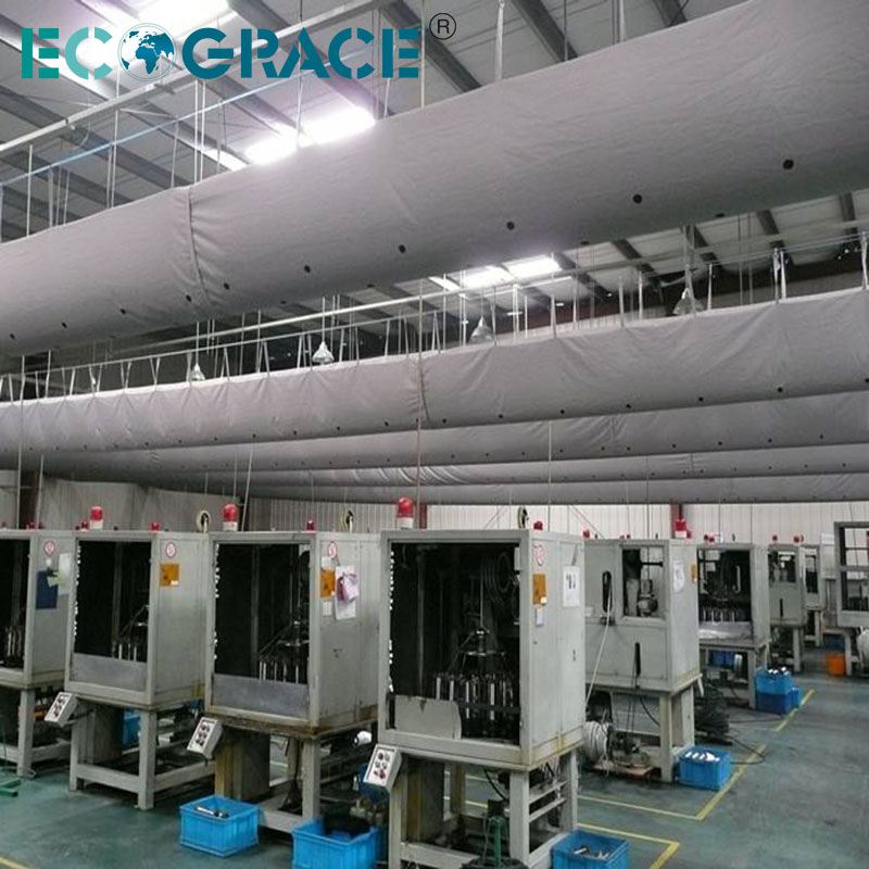 Flame Retardant Fabric Air Duct for Industrial Ventilation